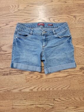 Arizona Midi Blue Denim Shorts